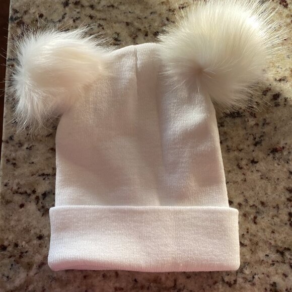 New Double Pompom Beanies - Picture 3 of 5